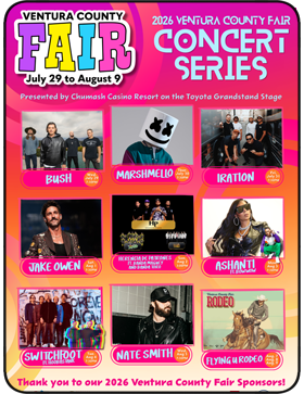 Join us for the 2026 Ventura County Fair, where we promise an unforgettable celebration filled with exciting rides, live entertainment, and delicious food.